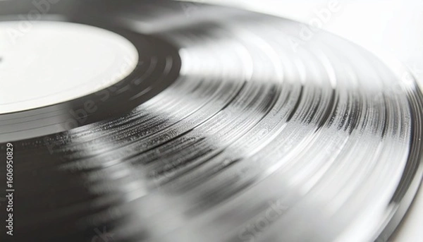 Fototapeta アナログレコード盤の表面　アップ