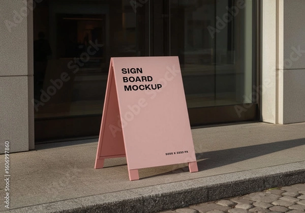 Obraz Urban Signboard Mockup