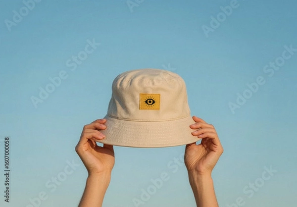 Obraz Trendy Bucket Hat Mockup