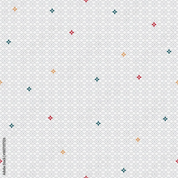 Fototapeta Ethnic Colors Pattern Print able