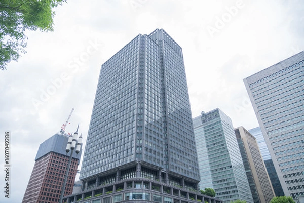 Fototapeta 東京の高層ビル