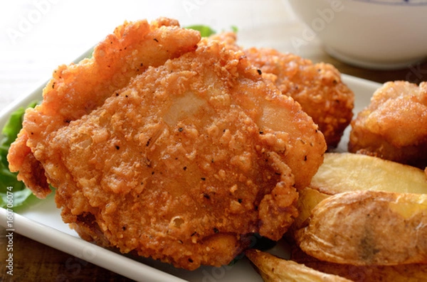 Fototapeta フライドチキン