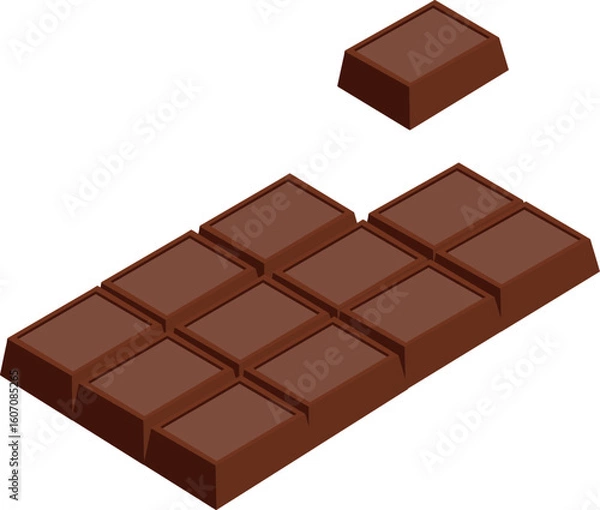 Obraz Chocolate Bar Vector