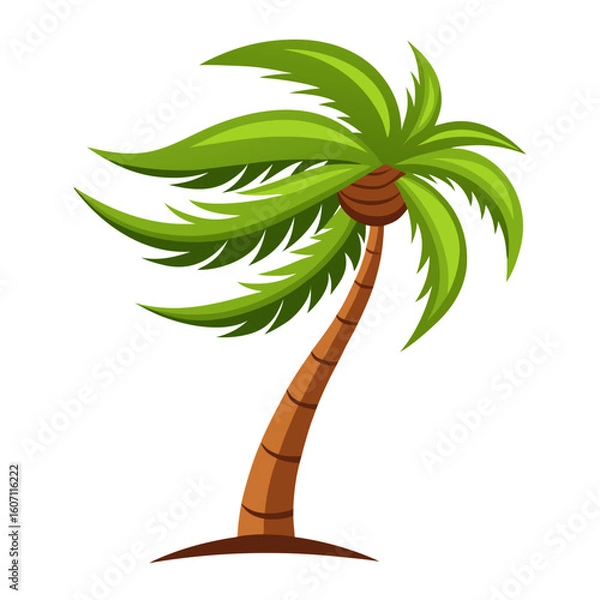 Fototapeta palm tree vector