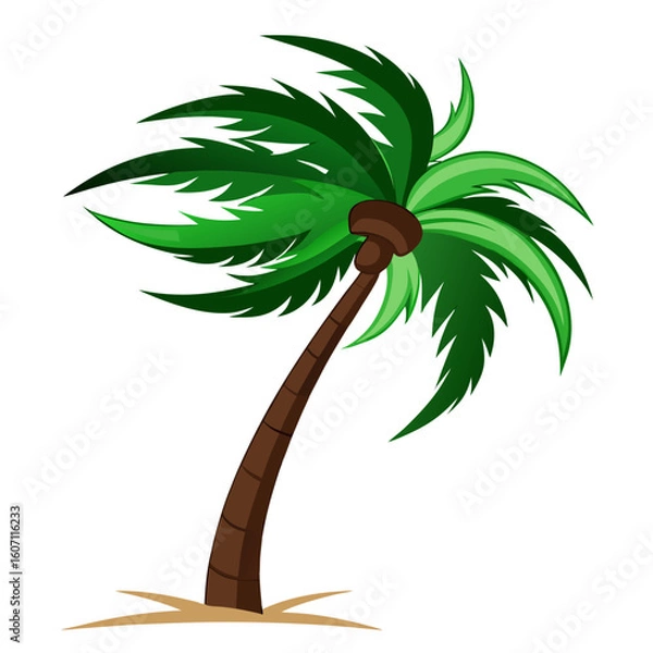 Fototapeta tropical palm tree