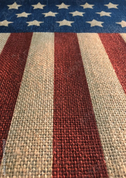 Fototapeta American flag