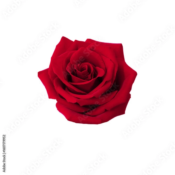 Obraz Red rose flower.