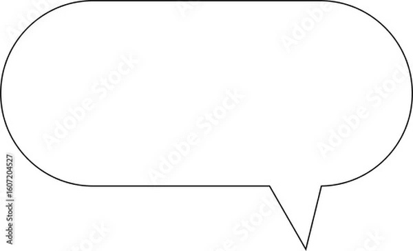 Obraz vector speech bubble