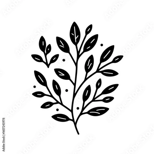 Fototapeta Silhouette of a person running with arms outstretched on a white background motion speed