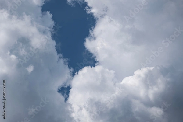 Obraz Cloudy sky for background on wallpaper