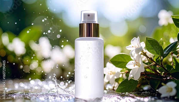 Obraz cosmetic bottle product