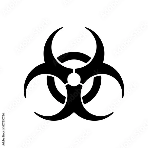 Fototapeta Universal Hazard Icon Vector