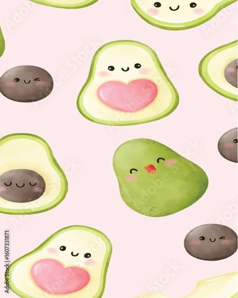 Fototapeta seamless pattern with vegetables