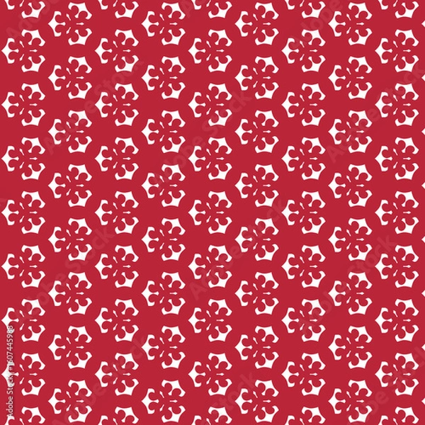 Obraz pattern with flowers retro style pattern 