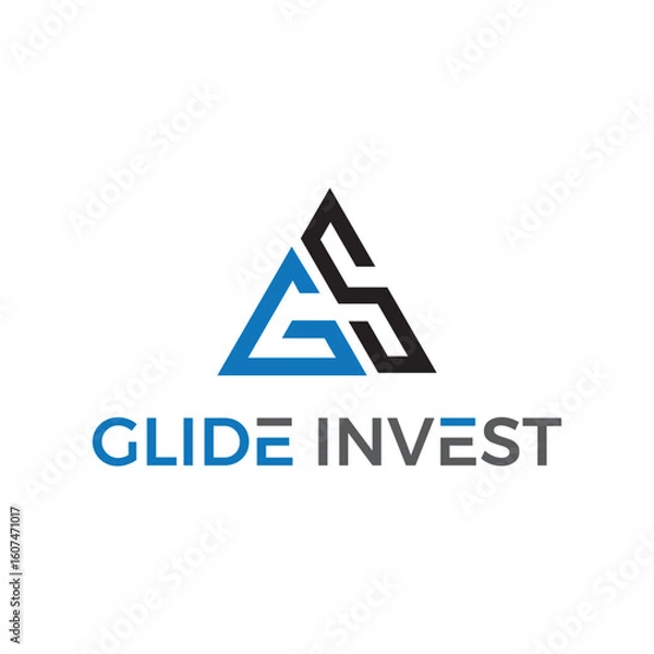 Fototapeta The **Glide Invest logo** features a sleek and professional design with smooth typography and growth-inspired elements, symbolizing smart investing, stability, and seamless financial solutions.
