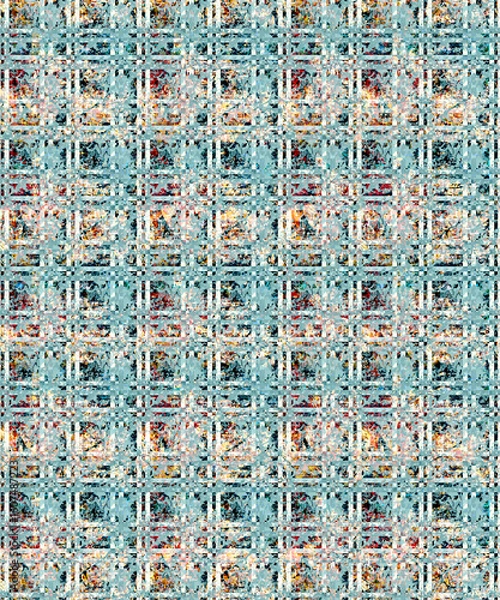 Obraz Seamless Pattern Illustrations for Designing in Unique and vibrant digital textile designs, crafted to bring elegance and sophistication to any fabric. Perfect for fashion, home décor, floral
