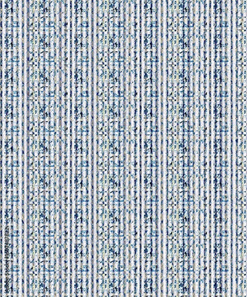 Fototapeta Seamless Pattern Illustrations for Designing in Unique and vibrant digital textile designs, crafted to bring elegance and sophistication to any fabric. Perfect for fashion, home décor, floral

