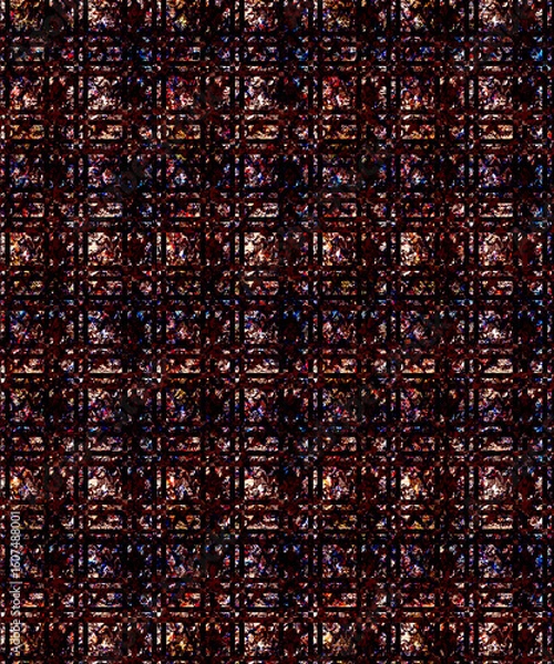 Obraz Seamless Pattern Illustrations for Designing in Unique and vibrant digital textile designs, crafted to bring elegance and sophistication to any fabric. Perfect for fashion, home décor, floral
