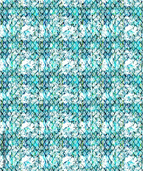 Obraz Seamless Pattern Illustrations for Designing in Unique and vibrant digital textile designs, crafted to bring elegance and sophistication to any fabric. Perfect for fashion, home décor, floral
