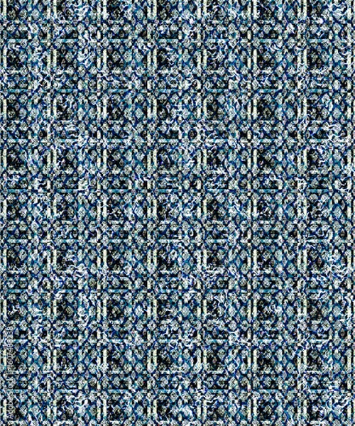 Obraz Seamless Pattern Illustrations for Designing in Unique and vibrant digital textile designs, crafted to bring elegance and sophistication to any fabric. Perfect for fashion, home décor, floral
