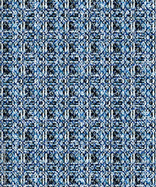 Obraz Seamless Pattern Illustrations for Designing in Unique and vibrant digital textile designs, crafted to bring elegance and sophistication to any fabric. Perfect for fashion, home décor, floral
