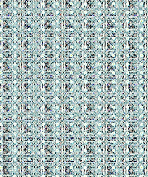 Obraz Seamless Pattern Illustrations for Designing in Unique and vibrant digital textile designs, crafted to bring elegance and sophistication to any fabric. Perfect for fashion, home décor, floral

