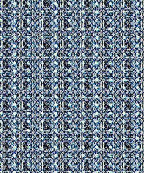 Obraz Seamless Pattern Illustrations for Designing in Unique and vibrant digital textile designs, crafted to bring elegance and sophistication to any fabric. Perfect for fashion, home décor, floral
