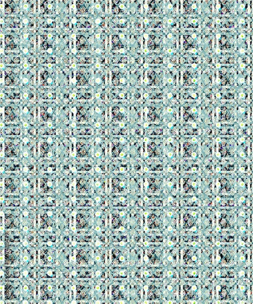 Obraz Seamless Pattern Illustrations for Designing in Unique and vibrant digital textile designs, crafted to bring elegance and sophistication to any fabric. Perfect for fashion, home décor, floral
