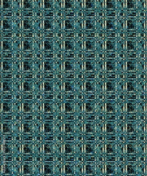 Obraz Seamless Pattern Illustrations for Designing in Unique and vibrant digital textile designs, crafted to bring elegance and sophistication to any fabric. Perfect for fashion, home décor, floral

