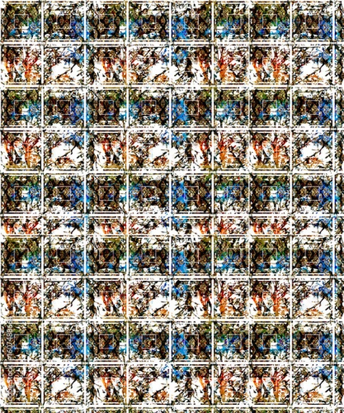 Obraz Seamless Pattern Illustrations for Designing in Unique and vibrant digital textile designs, crafted to bring elegance and sophistication to any fabric. Perfect for fashion, home décor, floral
