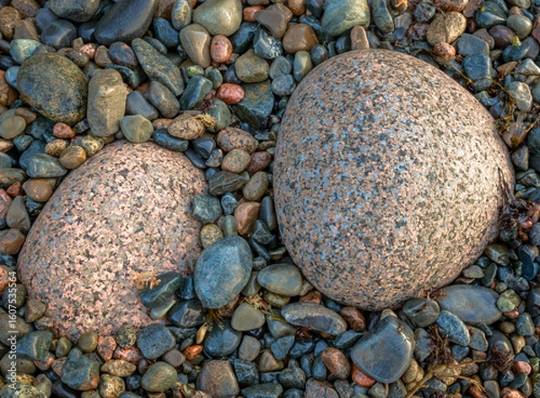 Obraz Rock couple - two similar stones next to each other