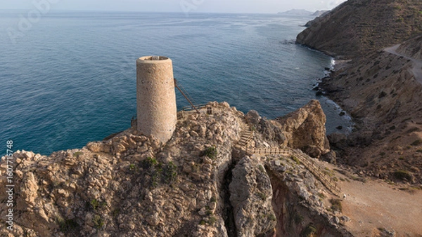 Obraz Torre del Pirulico , Mojácar , Almería