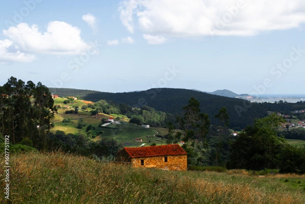 Obraz house in the mountains