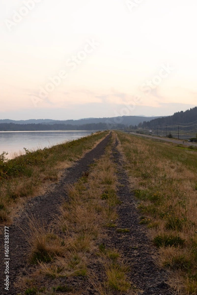 Obraz path on the field