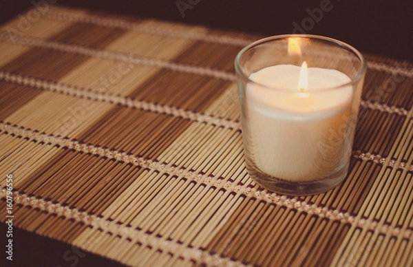 Obraz Candle on the table