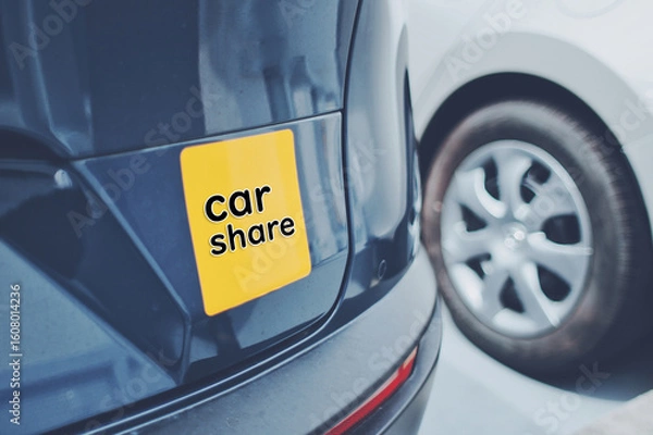 Fototapeta カーシェアイメージ