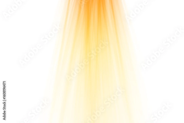 Obraz orange light beam