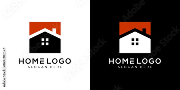 Fototapeta home Logo Design Template vector