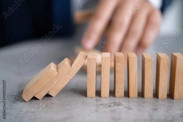 Fototapeta Understanding the Impact of Risk Management in Business Success