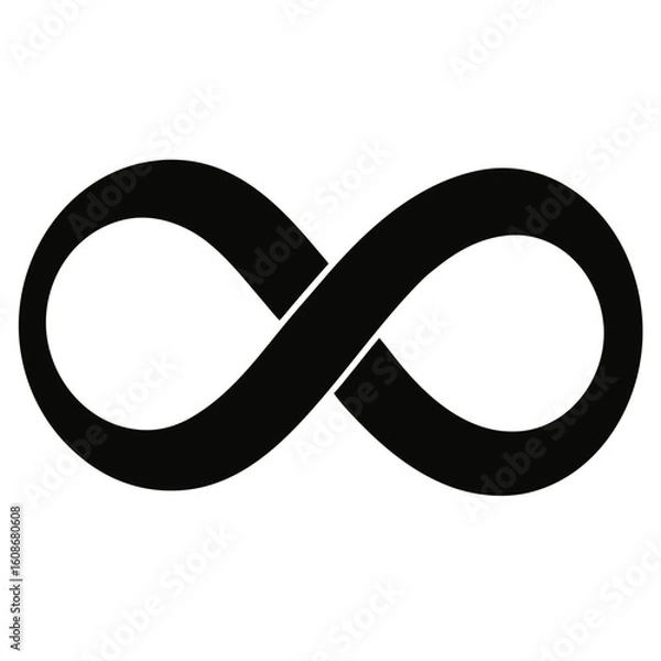 Obraz abstract infinity symbol