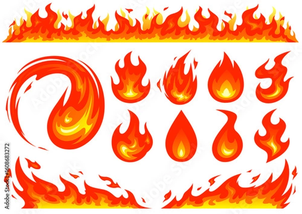 Obraz 様々な炎_51