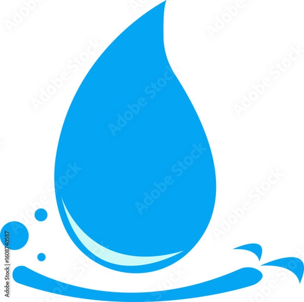 Obraz Water Drop Illustration
