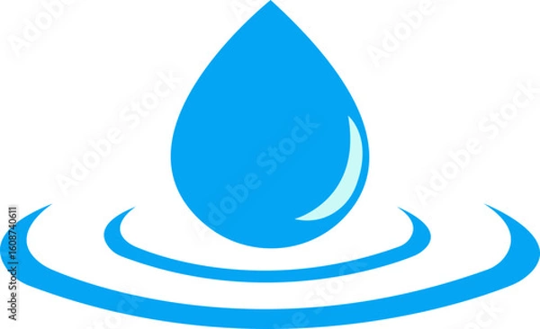 Obraz Water Drop Illustration