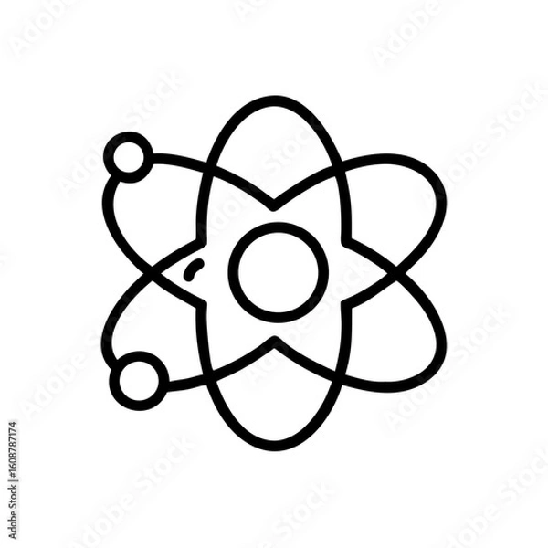 Fototapeta Scissors Icon for Creativity and Crafting Topics
