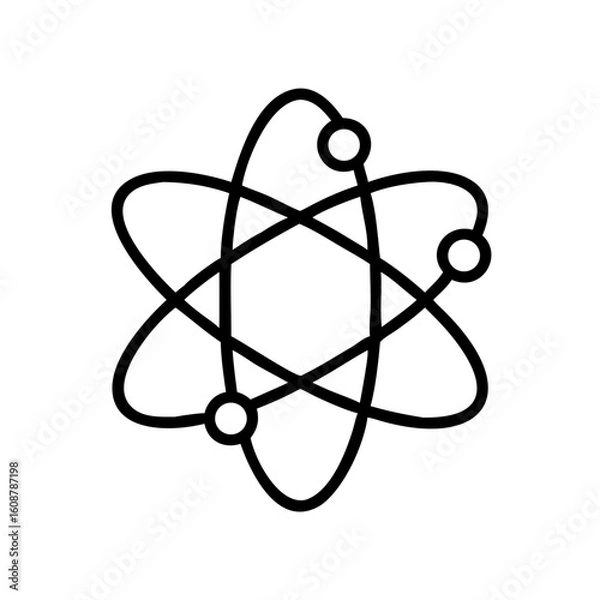 Fototapeta Scissors Icon for Creativity and Crafting Topics