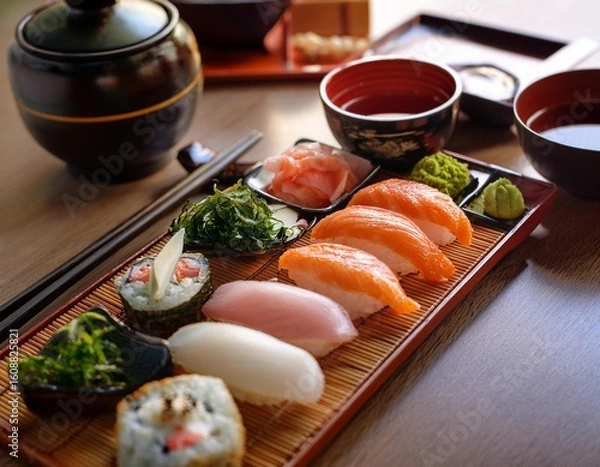 Obraz Generated image
日本食の寿司