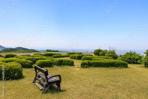 Fototapeta 一宇田展望台　三重県伊勢志摩スカイライン