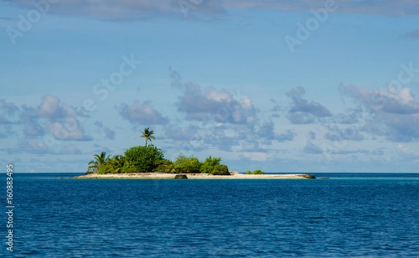 Obraz Isolated island in the ocean