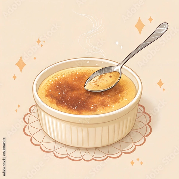 Obraz brûlée