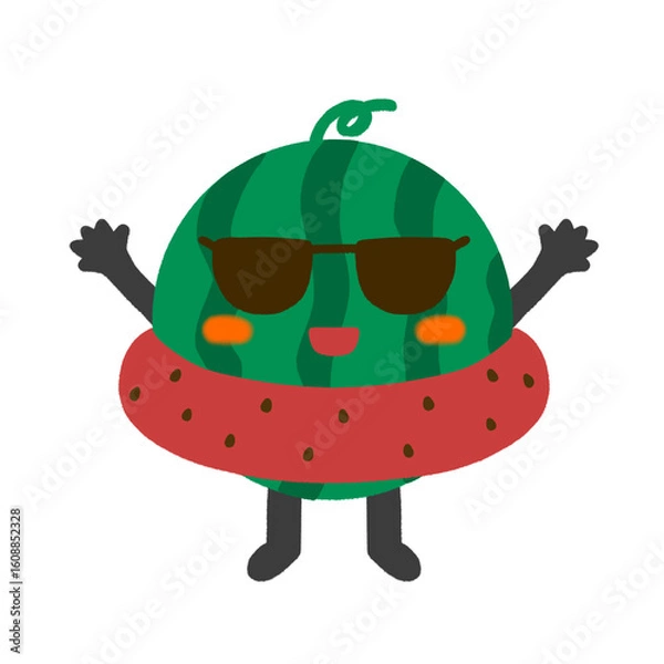 Obraz スイカのキャラクター
